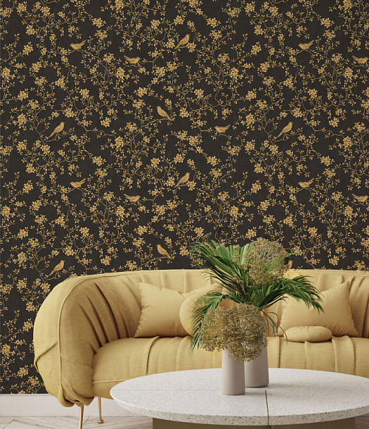 Обои в интерьере артикул 7165-22, Edem, Euro Decor Обои в интерьере артикул 7165-22, Edem, Euro Decor